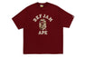 【 BAPE X DEF JAM 】CAMO COLLEGE RELAXED FIT TEE