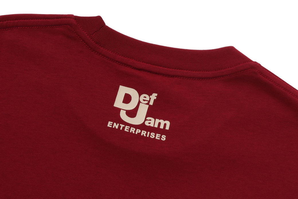 BAPE X DEF JAM 】CAMO COLLEGE RELAXED FIT TEE | bape.com