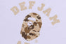 【 BAPE X DEF JAM 】CAMO COLLEGE RELAXED FIT TEE