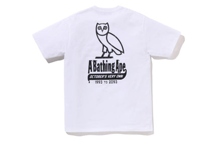 【 BAPE X OVO 】OVO STA CROCODILE PRINT TEE