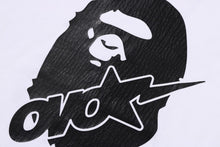 【 BAPE X OVO 】OVO STA CROCODILE PRINT TEE