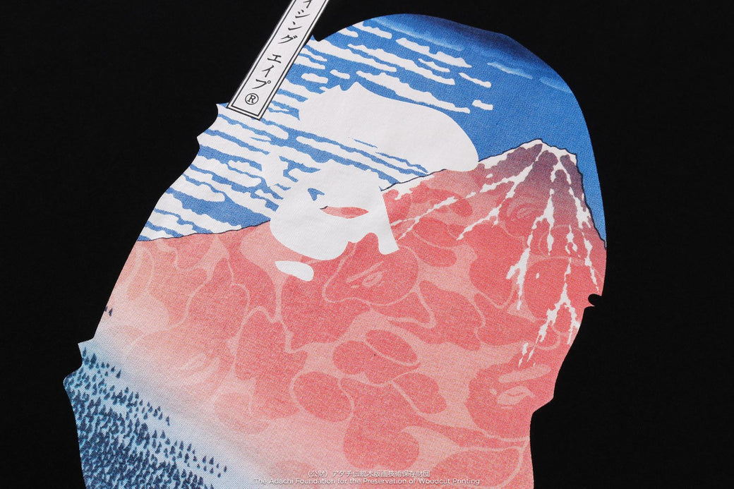 BAPE X UKIYO-E 】APE HEAD TEE #2 | bape.com