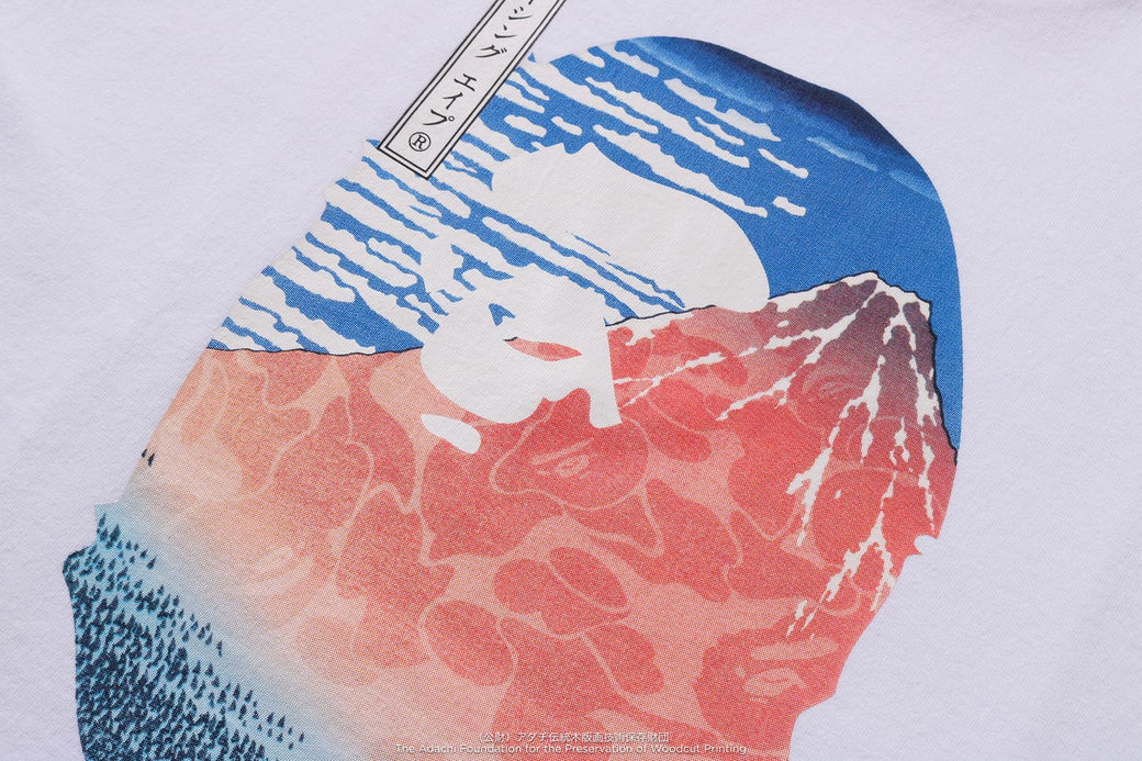 BAPE X UKIYO-E 】APE HEAD TEE #2 | bape.com