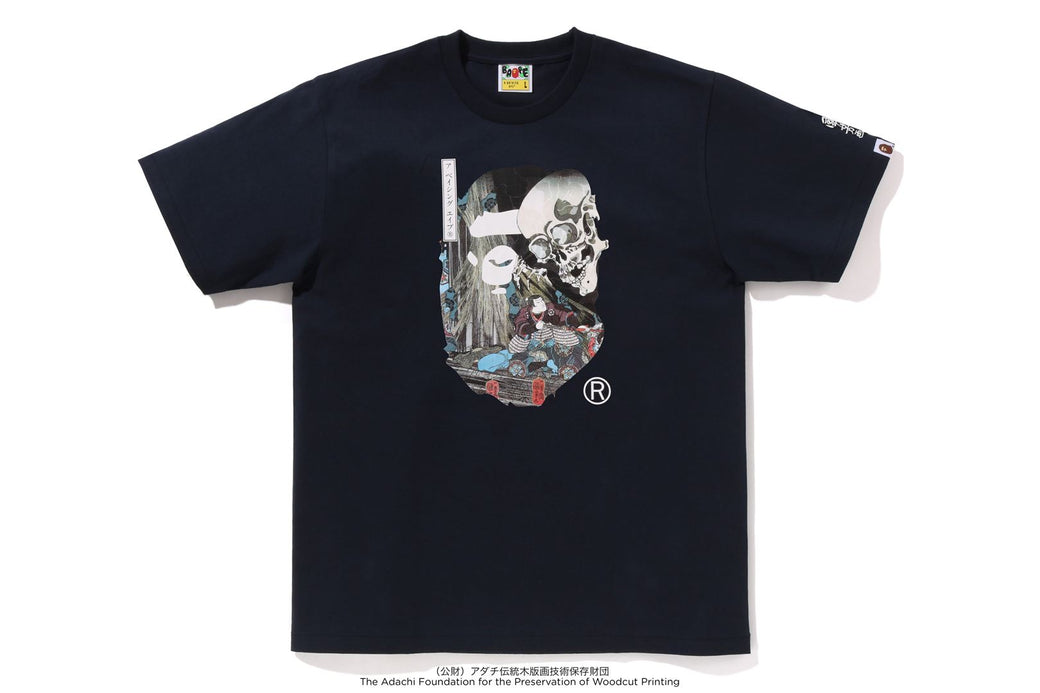 BAPE X UKIYO-E APE HEAD TEE #3 白 XL 餓者髑髏 BAPE X UKIYO-E 】APE HEAD TEE #3 | bape.com