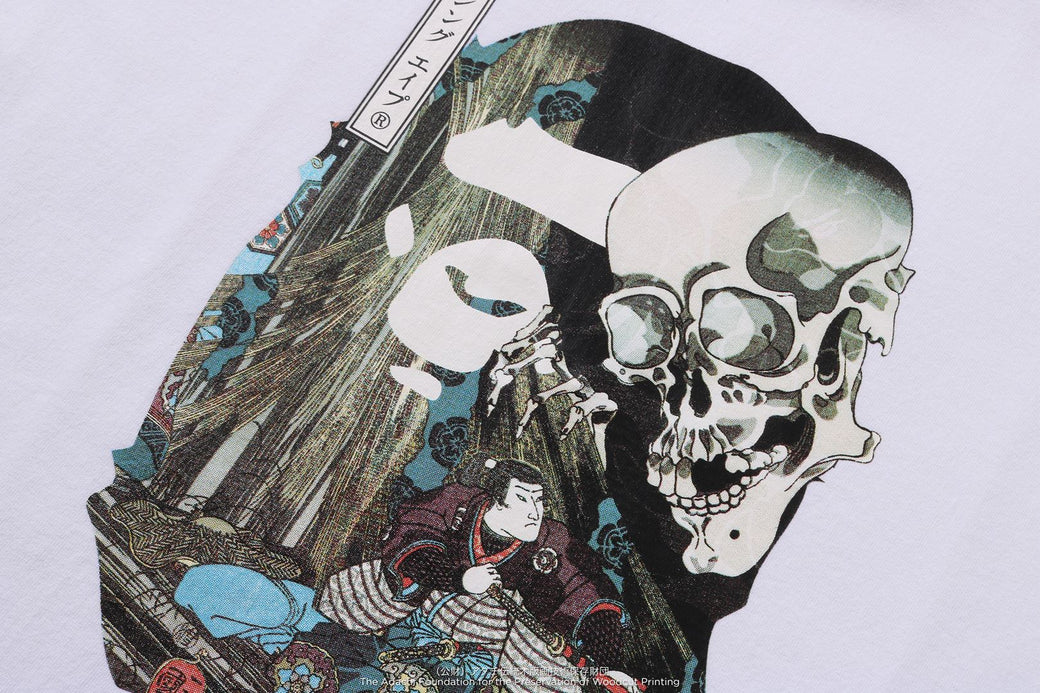 BAPE X UKIYO-E 】APE HEAD TEE #3 | bape.com
