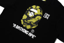 【 BAPE X CR7 】LIFE CAMO A BATHING APE RELAXED FIT TEE