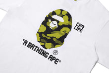 【 BAPE X CR7 】LIFE CAMO A BATHING APE RELAXED FIT TEE