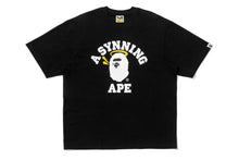 【 BAPE X SPOTIFY BY CENTRAL CEE 】COLLEGE RELAXED FIT TEE
