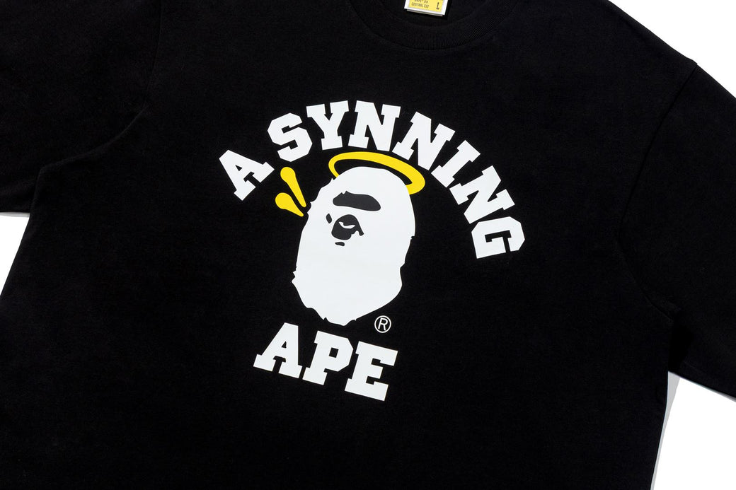 BAPE X MR. COLLEGE RELAXED FIT TEE Sサイズ 001TEL731938_BLK_A_L.jpg?v=