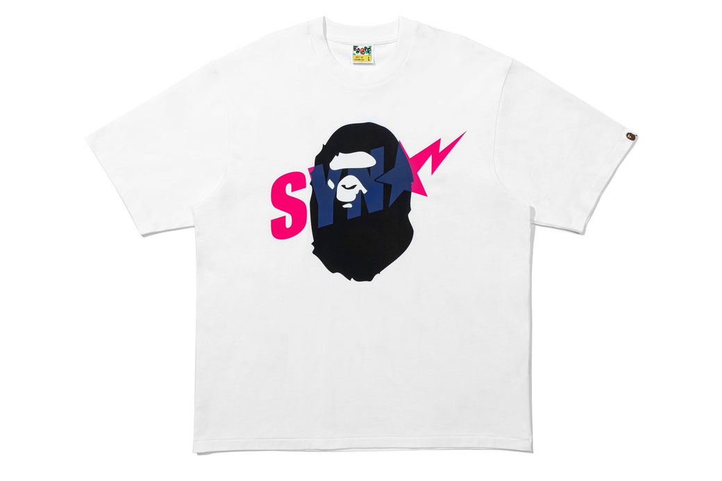 BAPE X SPOTIFY BY CENTRAL CEE 】APE HEAD RELAXED FIT TEE | bape.com