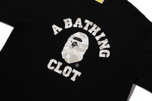 【 BAPE X CLOT 】COLLEGE RELAXED FIT TEE