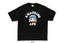 【 BAPE X MR. 】COLLEGE RELAXED FIT TEE