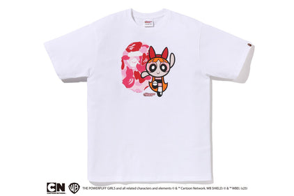 【 THE POWERPUFF GIRLS X BAPE 】BLOSSOM TEE