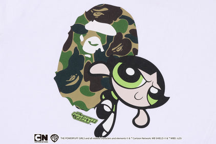【 THE POWERPUFF GIRLS X BAPE 】BUTTERCUP TEE