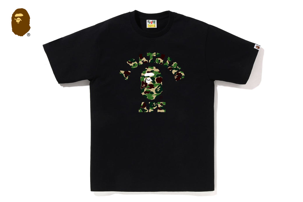 トップス A BATHING APE ABC CAMO COLLEGE TEE A BATHING APE® Abc Camo College Tee | Bape official website