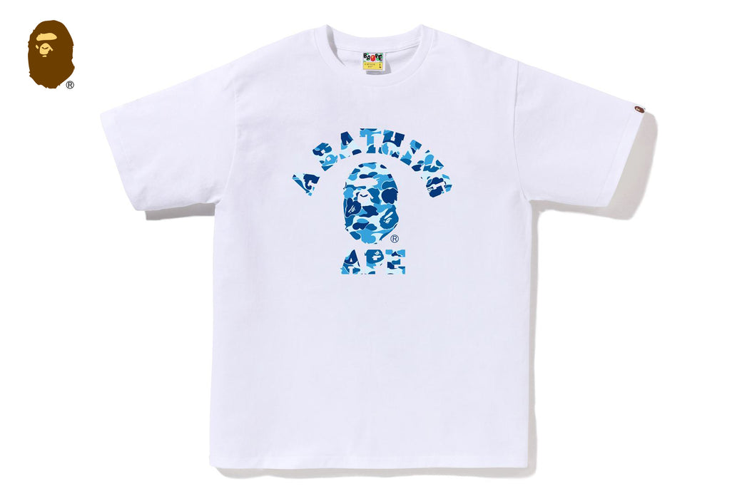 ABC CAMO COLLEGE TEE | bape.com