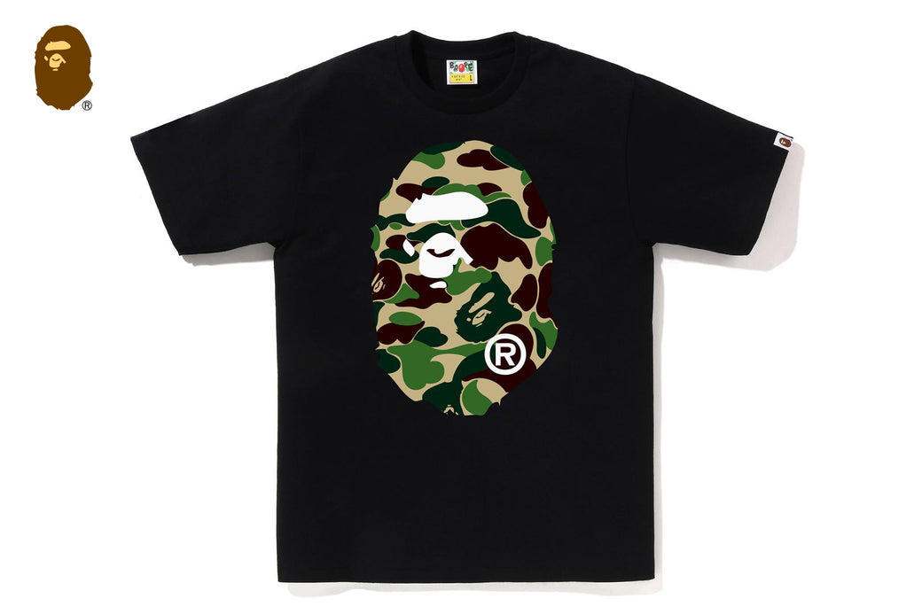 ABC CAMO BIG APE HEAD TEE | bape.com