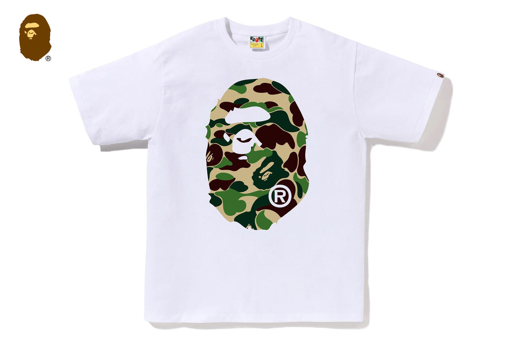 ABC CAMO BIG APE HEAD TEE | bape.com