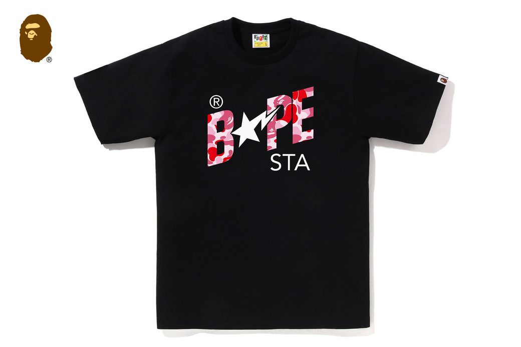 ABC CAMO BAPE STA LOGO TEE | bape.com