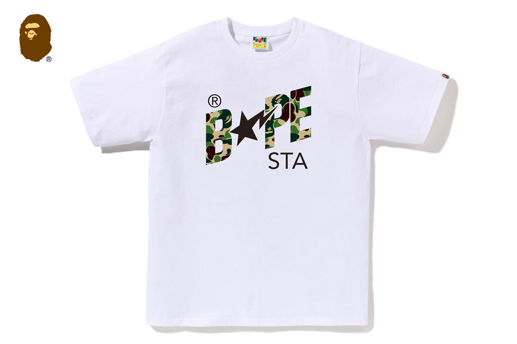 ABC CAMO BAPE STA LOGO TEE | bape.com