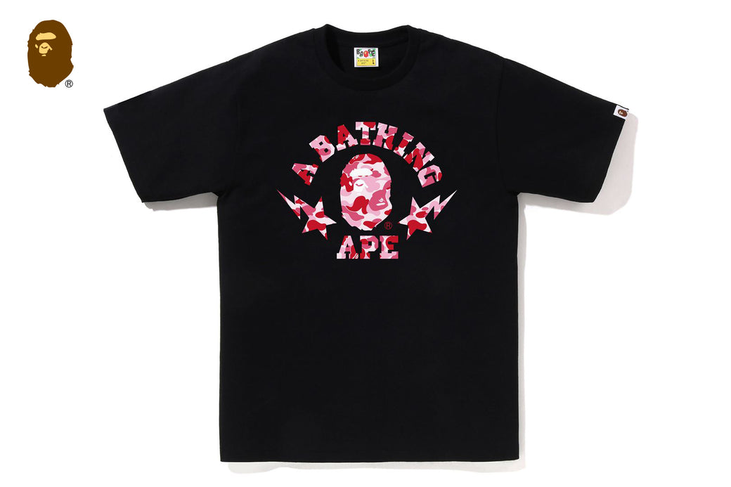ABC CAMO STA COLLEGE TEE | bape.com