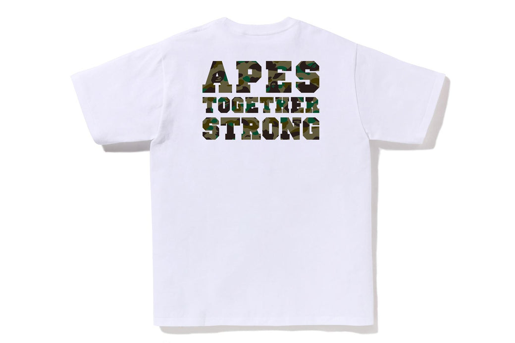 1ST CAMO COLLEGE ATS TEE | bape.com