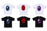 COLOR CAMO BIG APE HEAD TEE