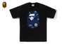 COLOR CAMO BIG APE HEAD TEE