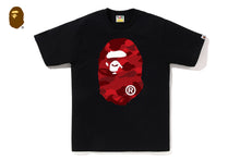 COLOR CAMO BIG APE HEAD TEE