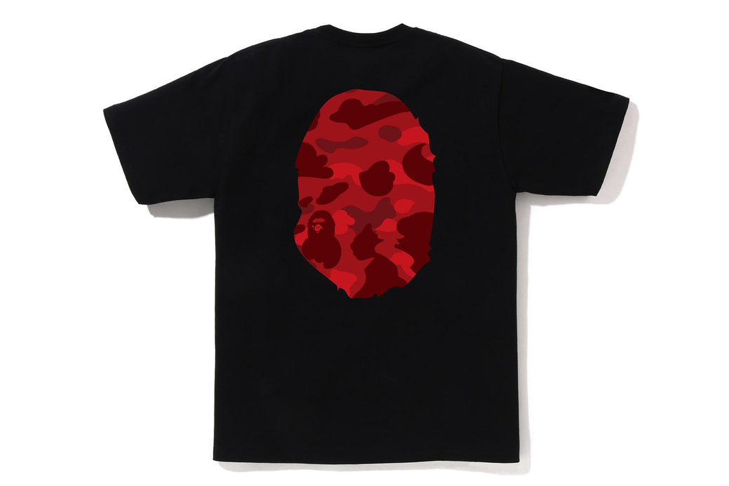 COLOR CAMO BIG APE HEAD TEE | bape.com