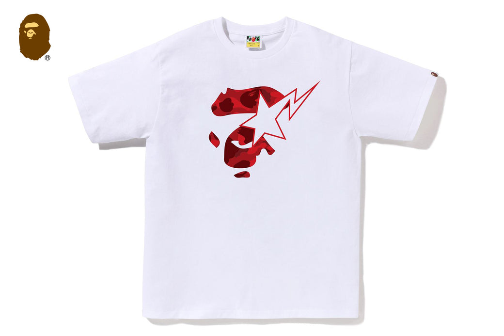 A BATHING APE STA CAMOtシャツ　Lサイズ A BATHING APE® Abc Camo Ape Face Tee | Bape official website