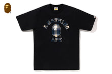 BAPE CHECK COLLEGE TEE