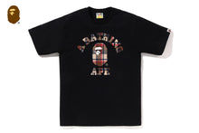 BAPE CHECK COLLEGE TEE