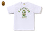 BAPE CHECK COLLEGE TEE