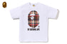 BAPE CHECK BY BATHING APE TEE