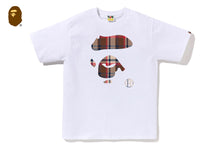 BAPE CHECK APE FACE TEE