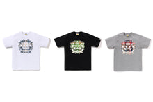 BAPE CHECK UNIVERSITY EMBLEM TEE