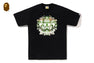 BAPE CHECK UNIVERSITY EMBLEM TEE