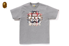 BAPE CHECK UNIVERSITY EMBLEM TEE