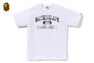 BAPE CHECK UNIVERSITY COLLEGE LOGO TEE