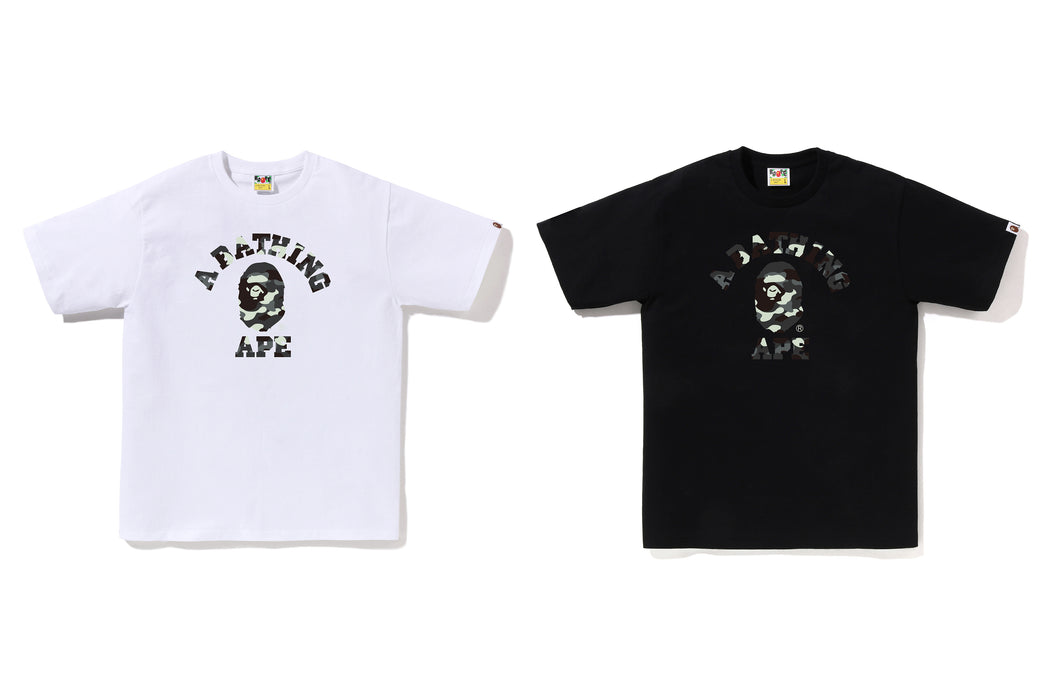 APE BAPE KAWS CITY CAMO カレッジロゴ　tシャツ XL Limited Edition Bape A Bathing Ape x Kaws Vintage Dead Stock