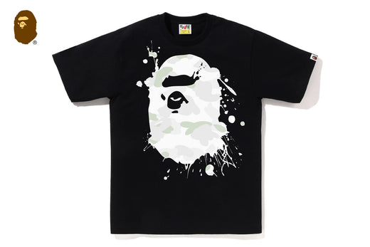CITY CAMO PAINTING APE HEAD TEE | bape.com