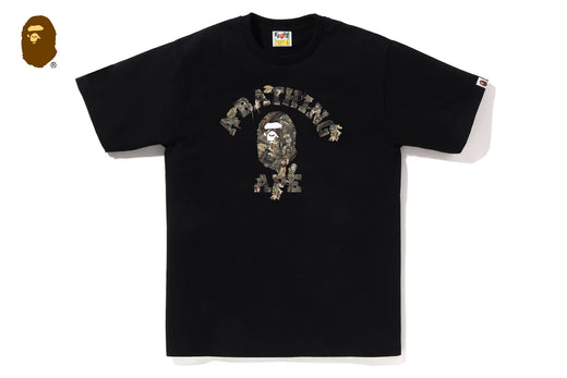【A BATHING APE】PALM TREE CAMO COLLEGE TEE 要在庫確認 A BATHING APE® Palm Tree Camo College Tee | Bape official