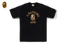 WILD LEOPARD PATTERN COLLEGE TEE