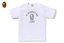 WILD LEOPARD PATTERN COLLEGE TEE