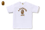 WILD LEOPARD PATTERN COLLEGE TEE