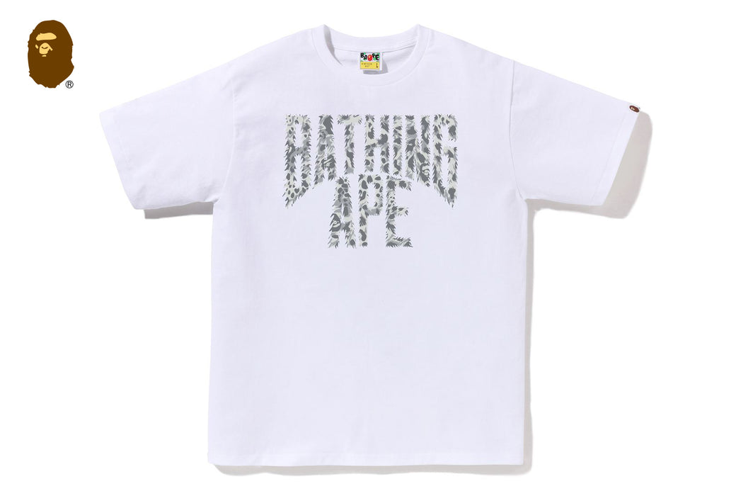 トップス BIG PRINT LOGO TEE WILD LEOPARD PATTERN NYC LOGO TEE | bape.com