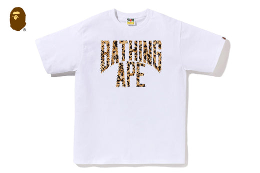 WILD LEOPARD PATTERN NYC LOGO TEE