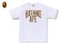 WILD LEOPARD PATTERN NYC LOGO TEE