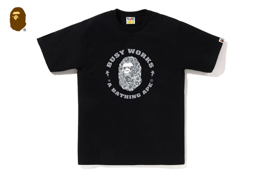 WILD LEOPARD PATTERN BUSY WORKS STA TEE | bape.com